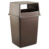 Rubbermaid Commercial Trash Can Lid, Brown, Plastic FG256V00BRN